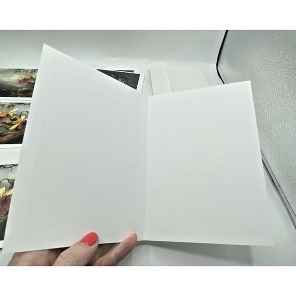 Museum of Fine Arts Boston Note Cards 6 Blank Orchids Hummingbirds w/ Envelopes - Picture 5 of 15